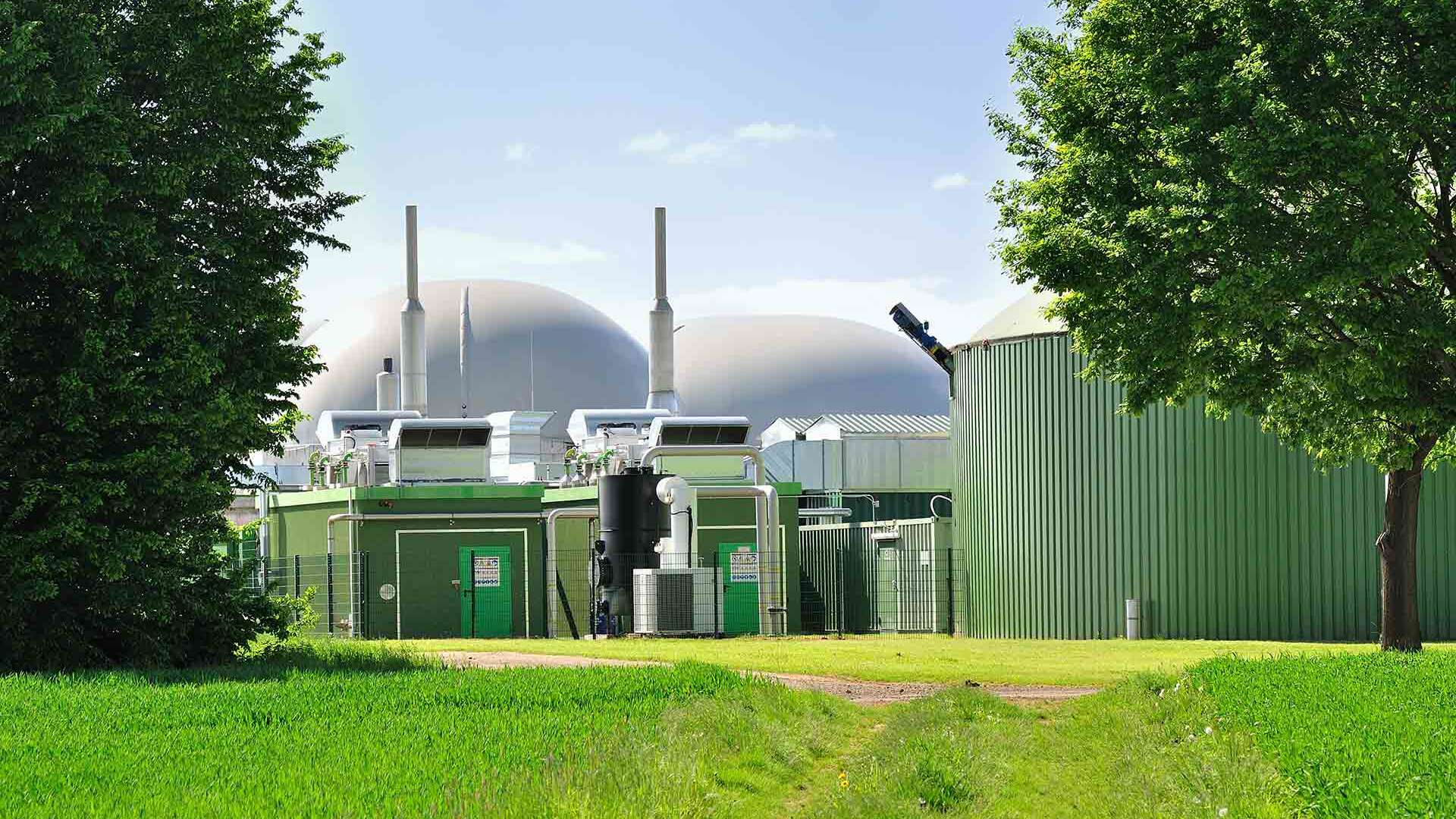 Biogasanlage von außen | Biogas Zukunft