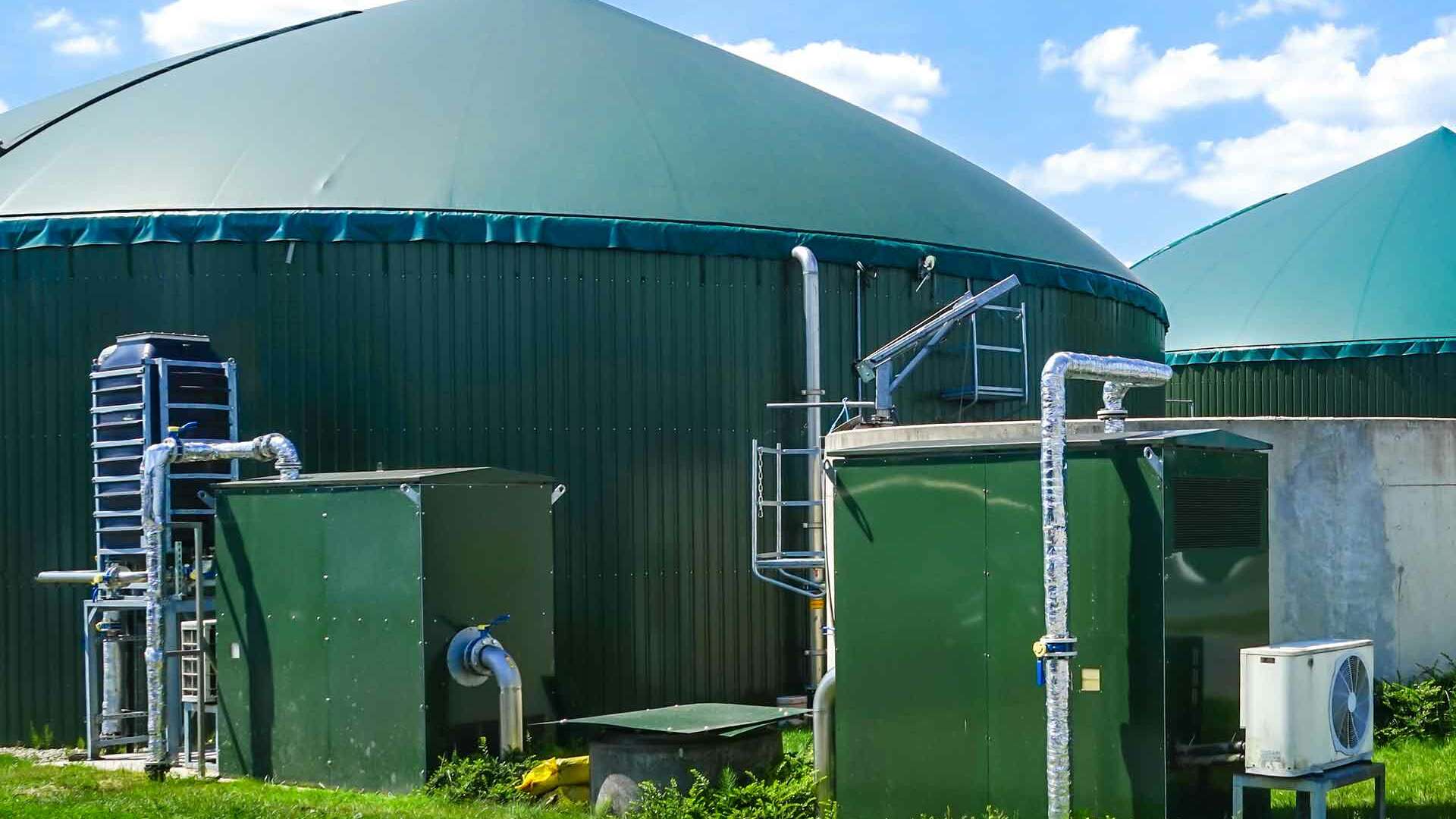Gasspeicher für Biogas