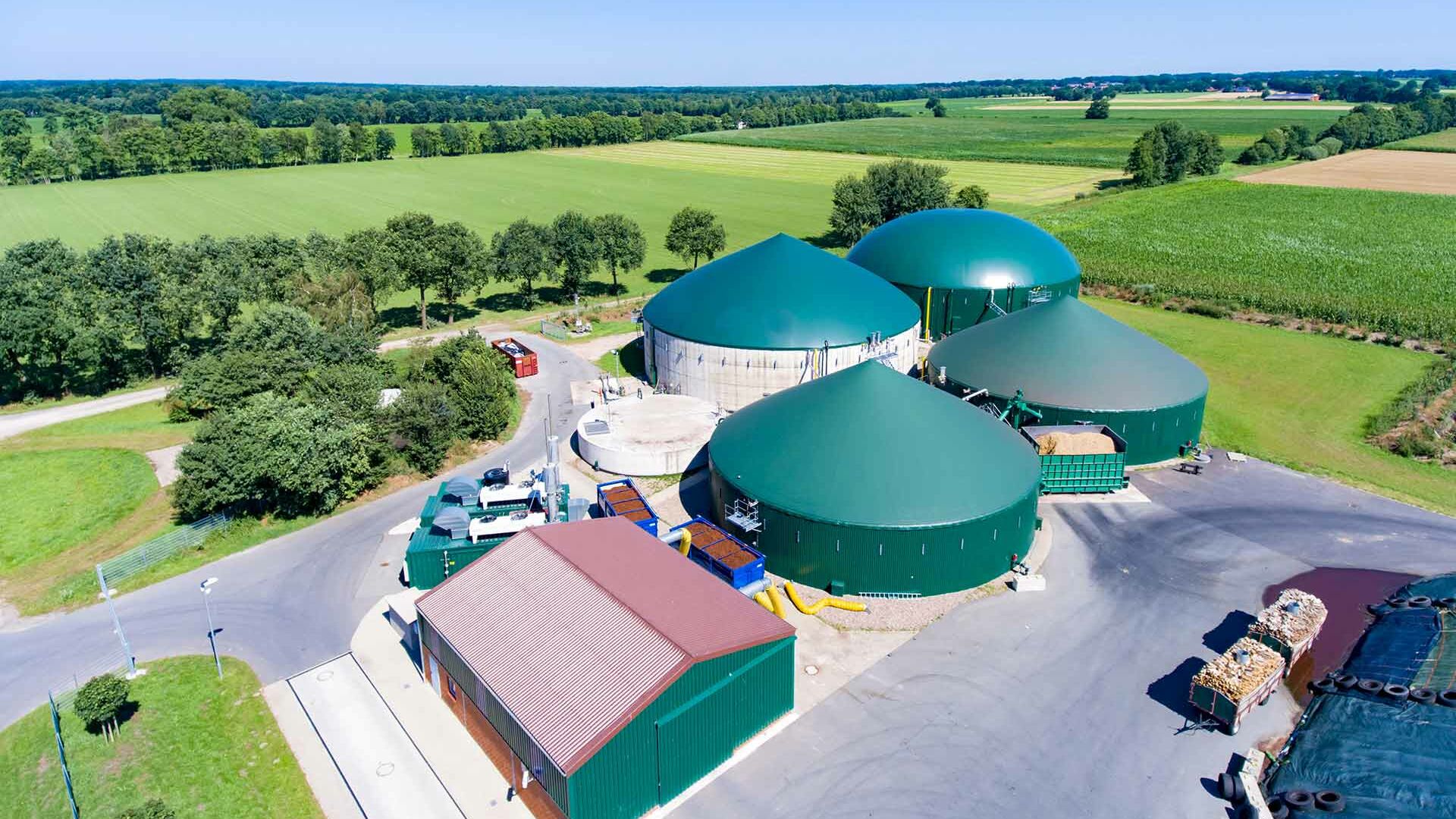 Wie Sie das Tragluftdach Ihrer Biogasanlage wetterfest machen