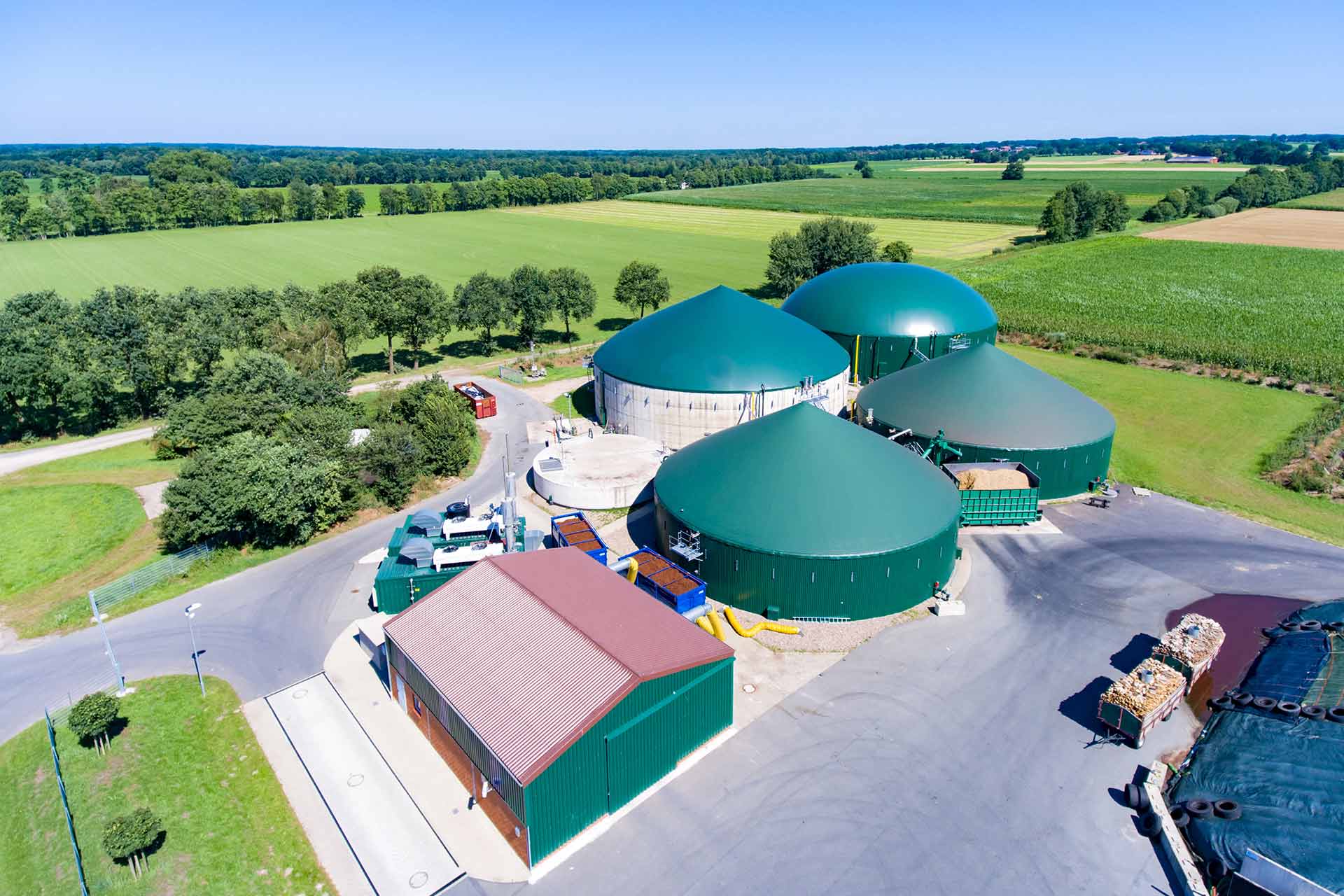 Wie Sie das Tragluftdach Ihrer Biogasanlage wetterfest machen