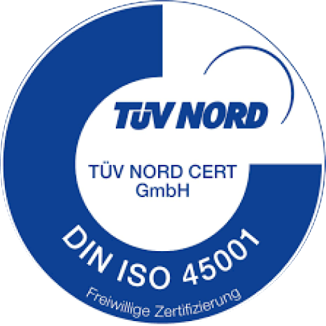 TÜV NORD
DIN EN ISO 45001