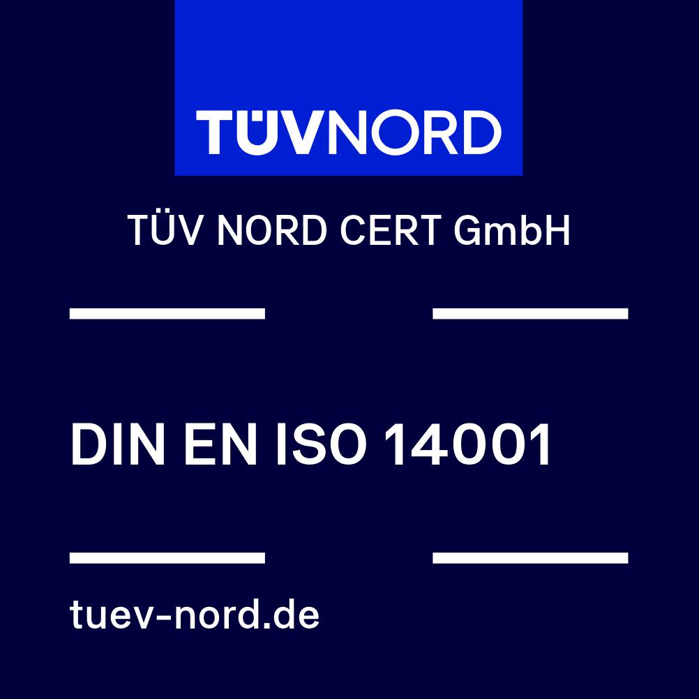 Siegel TÜV Nord 14001
