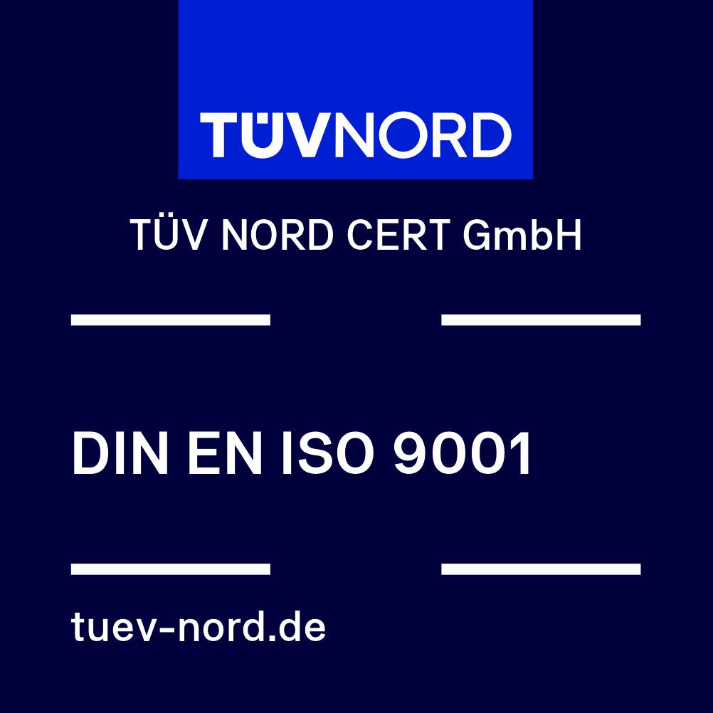 Siegel TÜV Nord 9001